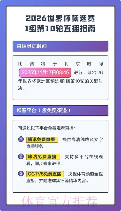 2026世界杯直播平台全攻略解析