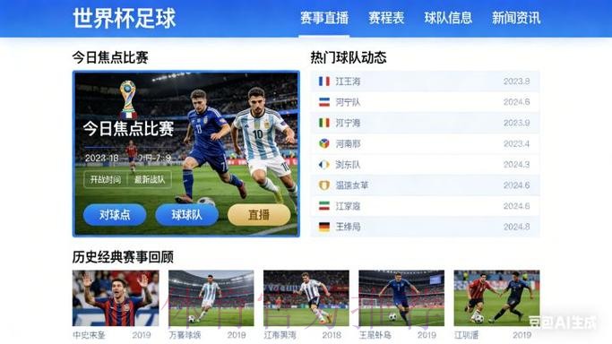 2026世界杯直播平台大全